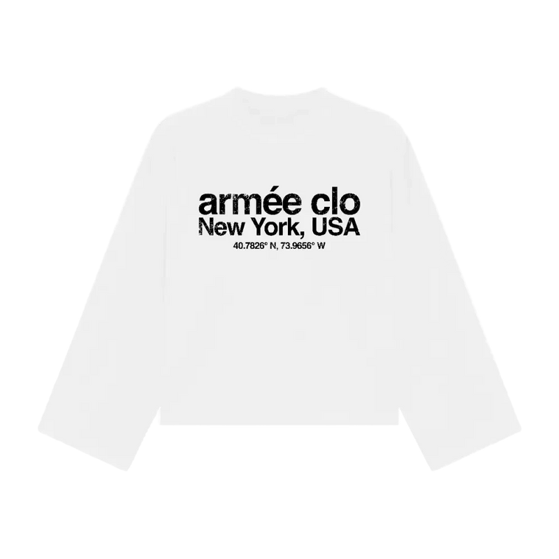 Cloud White "Coordinate" Long Sleeve